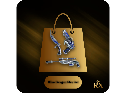 Blue Dragon Fire Set